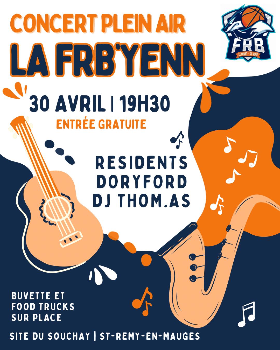 Concert Plein Air - LA FRB'YENN